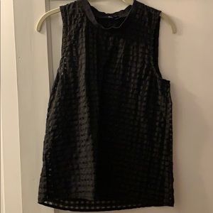 Sleeveless Black Madewell Tunic